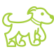 Green Dog Icon